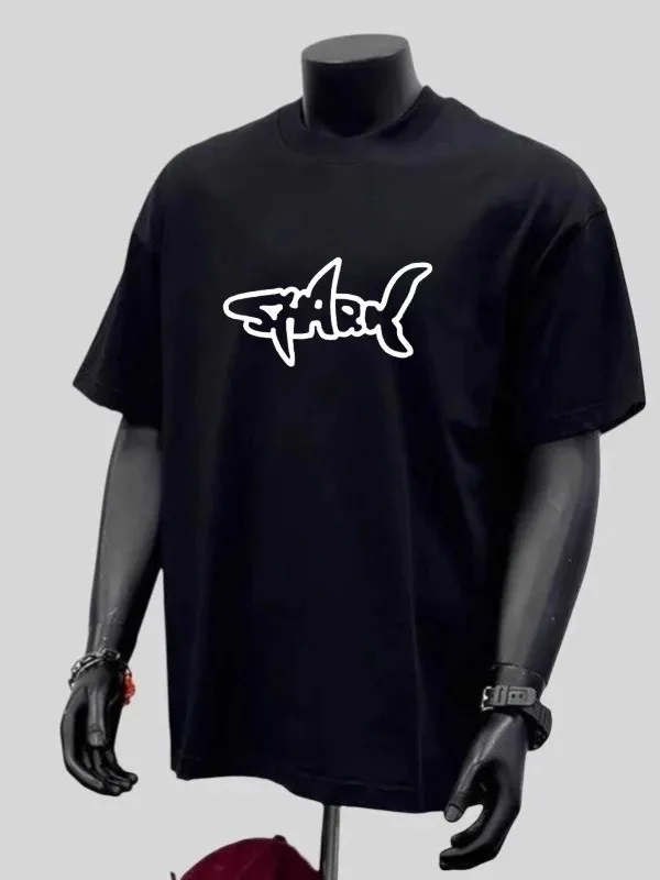 Summer Men's 100% Pure Cotton Print Shark Round Neck T-shirt Clothes Size S-4XL Motorcycle Tees Top Unisex
Summer Men's 100% Pure Cotton Print Shark Round Neck T-shirt Clothes Size S-4XL Motorcycle Tees Top Unisex