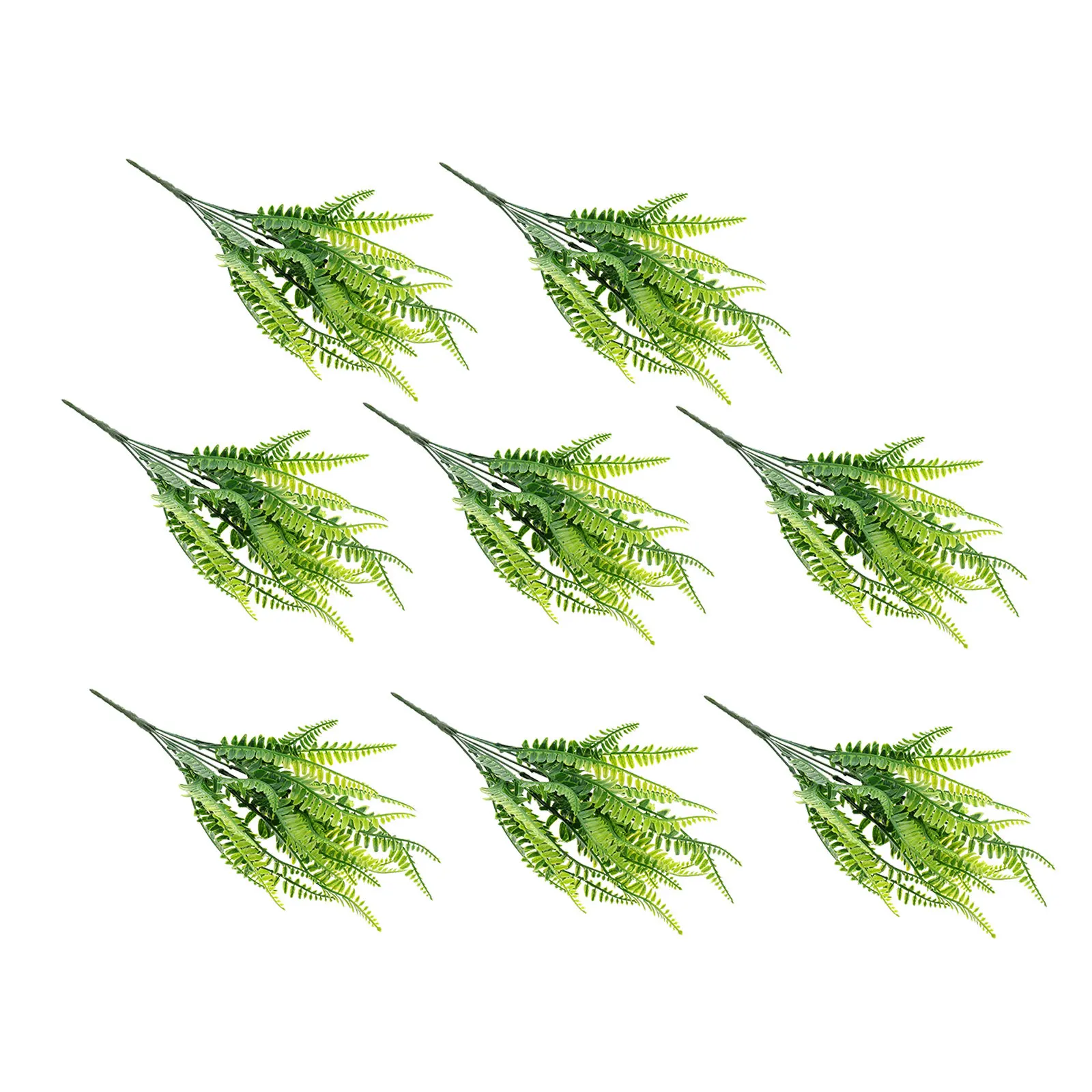 8Pcs Artificial Fern Plants Realistic Faux Fern Leaves Uv Resistant Weatherproof for Indoor Outdoor Decoration Flower
8Pcs Artificial Fern Plants Realistic Faux Fern Leaves Uv Resistant Weatherproof for Indoor Outdoor Decoration Flower