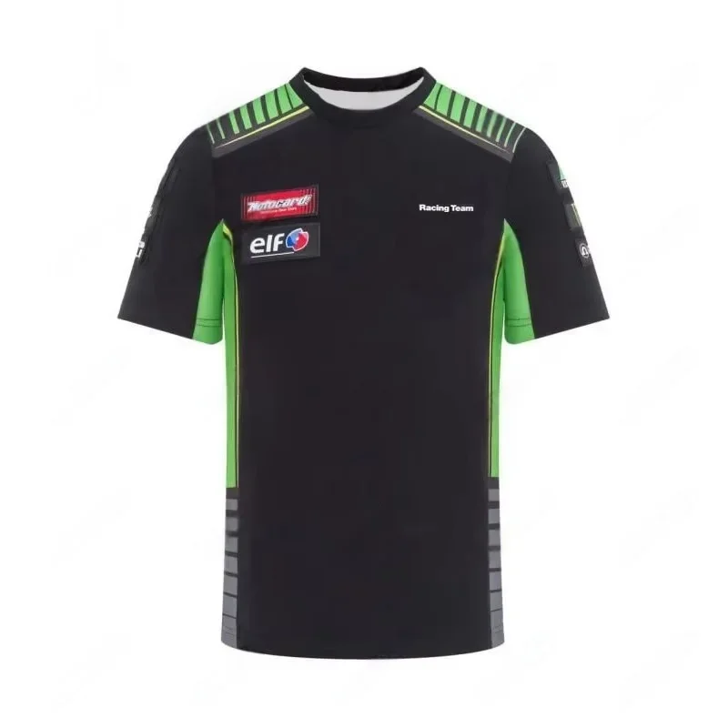 Для Kawasaki Racing Motorcycle Motos GP футболка для верховой езды мужская дышащая повседневная одежда с коротким рукавом для вождения спортивная черная зеленая
Для Kawasaki Racing Motorcycle Motos GP футболка для верховой езды мужская дышащая повседневная одежда с коротким рукавом для вождения спортивная черная зеленая