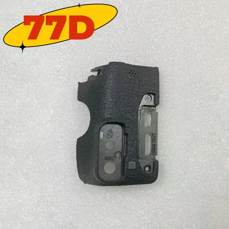 Новый для Canon 77D левый кожаный чехол с отделкой USB без кузова, кожаные резиновые запасные части для камеры
Новый для Canon 77D левый кожаный чехол с отделкой USB без кузова, кожаные резиновые запасные части для камеры
