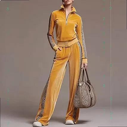 Safari Print Jumpsuit Women Long Sleeve Pants Set Matching Tracksuit Overall Playsuit Spring Summer
Safari Print Jumpsuit Women Long Sleeve Pants Set Matching Tracksuit Overall Playsuit Spring Summer