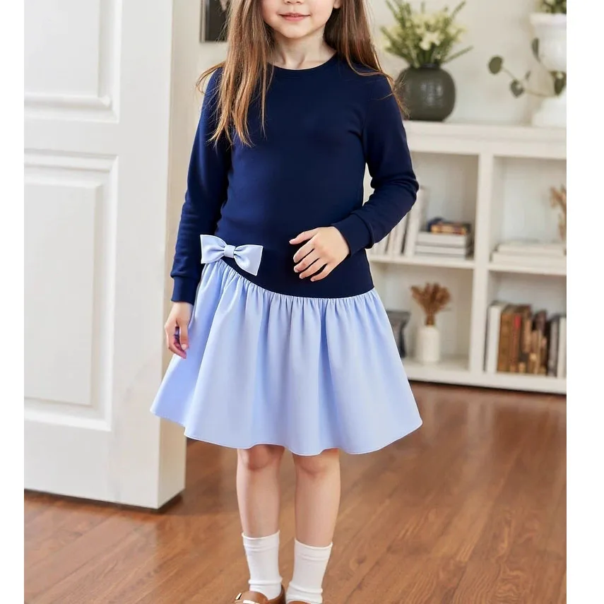 2025 Kids Girls Outfit Long Sleeve Dress For Girls Fall/Winter Children Clothing Baby Clothes One PCs Desses 3 4 5 6 7 8 Years
2025 Kids Girls Outfit Long Sleeve Dress For Girls Fall/Winter Children Clothing Baby Clothes One PCs Desses 3 4 5 6 7 8 Years