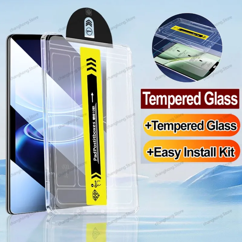 For Xiaomi POCO Pad C1 Redmi Pad 2 SE 4G 9.7"2026 Redmi KPAD 2 K Pad2 8.8 inch 9H Hardness Tempered Glass with Easy Install Kit
For Xiaomi POCO Pad C1 Redmi Pad 2 SE 4G 9.7"2026 Redmi KPAD 2 K Pad2 8.8 inch 9H Hardness Tempered Glass with Easy Install Kit
