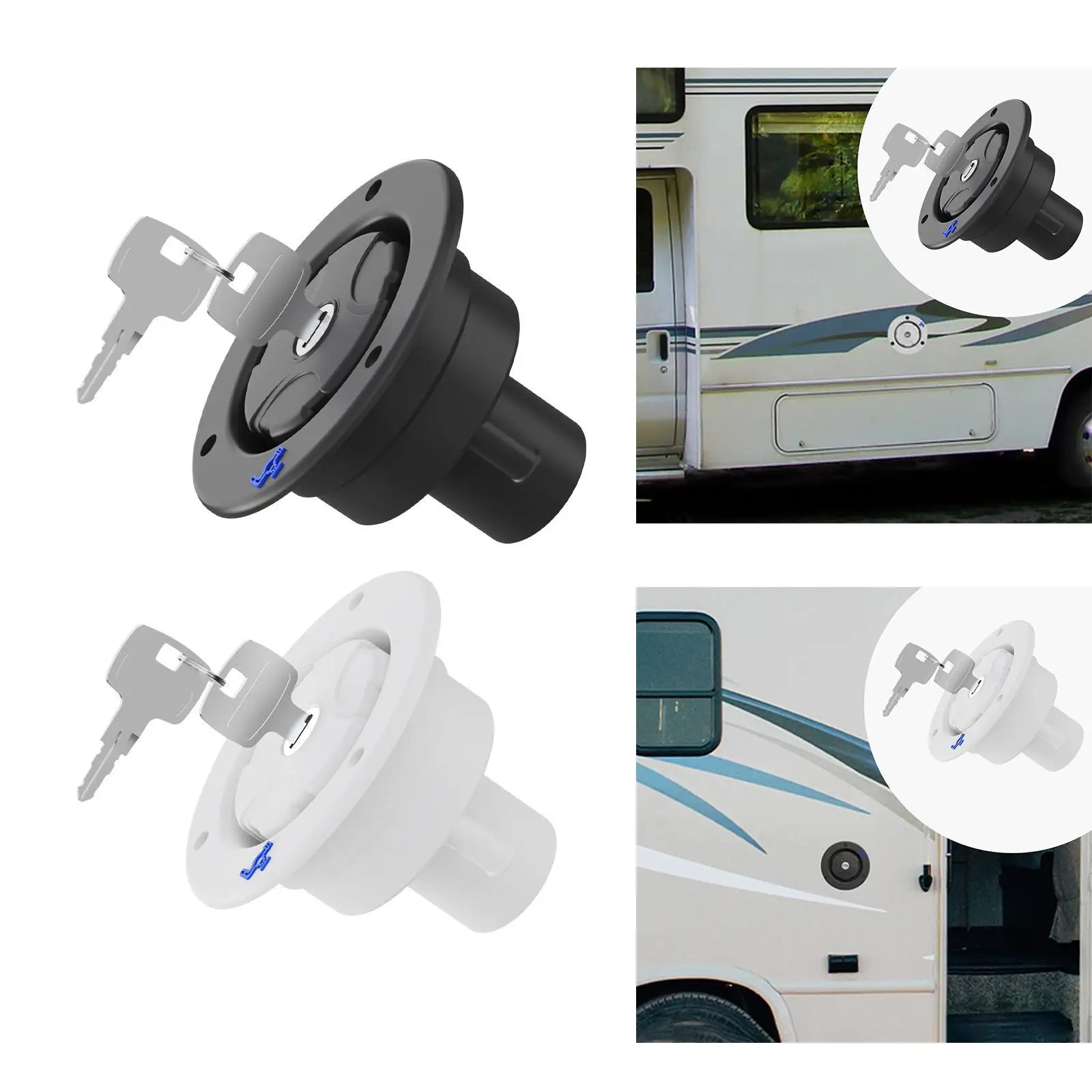 RV Gravitation Waters Fill Cap Fill Dish Lock Dust Cover Exhaust Hole Design Accessory Waters Filler Cap for Caravans
RV Gravitation Waters Fill Cap Fill Dish Lock Dust Cover Exhaust Hole Design Accessory Waters Filler Cap for Caravans