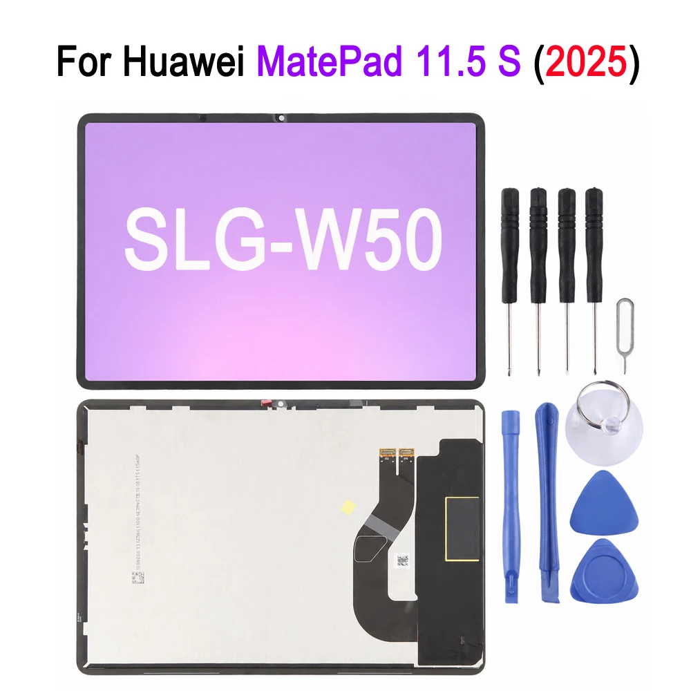 SLG-W50 LCD Screen For Huawei MatePad 11.5 S (2025) SLG-W50, 11.5-inch LCD Display Touch Screen Repair Replacement Spare Part
SLG-W50 LCD Screen For Huawei MatePad 11.5 S (2025) SLG-W50, 11.5-inch LCD Display Touch Screen Repair Replacement Spare Part