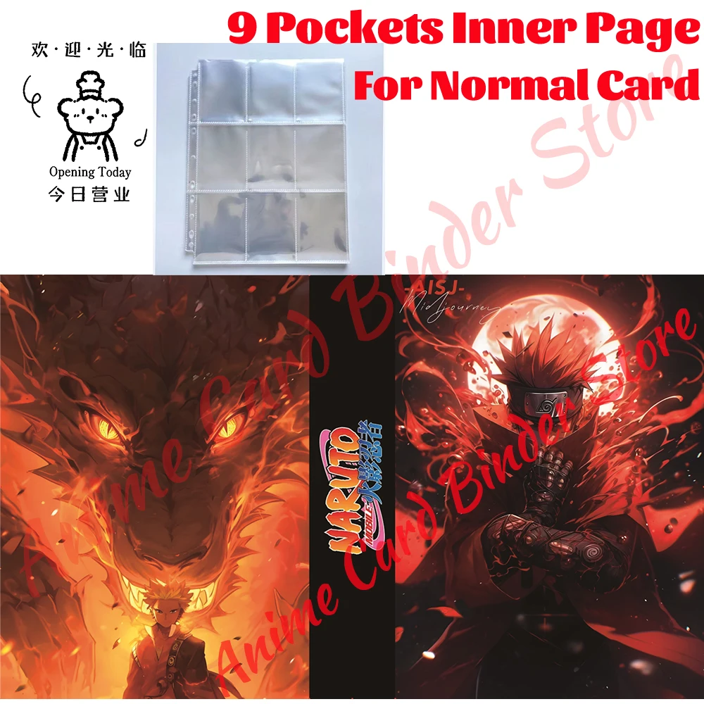 2026 Newest Naruto Large Card Binder Card Album Folder Slots Collection Zipper Double Pocket Zipper Card Binder Holder
2026 Newest Naruto Large Card Binder Card Album Folder Slots Collection Zipper Double Pocket Zipper Card Binder Holder