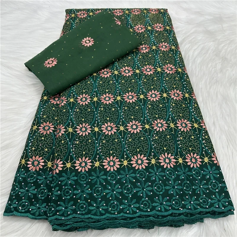 5 yard With Scarf Swiss lace fabric Dry lace embroidery African 100% cotton fabrics Swiss voile lace Dubai style 18L1102202
5 yard With Scarf Swiss lace fabric Dry lace embroidery African 100% cotton fabrics Swiss voile lace Dubai style 18L1102202