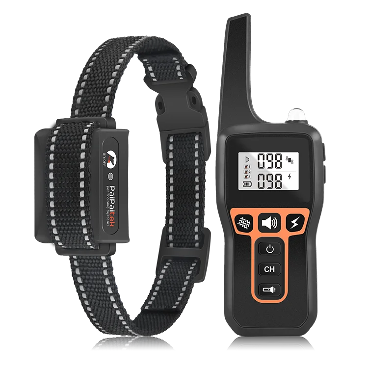 Rechargeable Bark Collar Dog Anti-bark Pet Electric Shock Barking Remote Control Dog Collar Training
Rechargeable Bark Collar Dog Anti-bark Pet Electric Shock Barking Remote Control Dog Collar Training