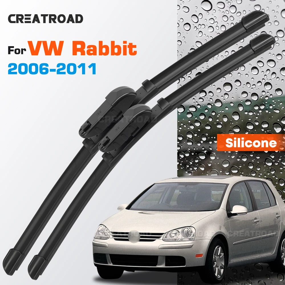 Silicone Wiper Blades Fit For Volkswagen VW Rabbit 2006-2011 Coated Silent HD Wear-Resistant Car Windshield Wipers 24"+19"
Silicone Wiper Blades Fit For Volkswagen VW Rabbit 2006-2011 Coated Silent HD Wear-Resistant Car Windshield Wipers 24"+19"