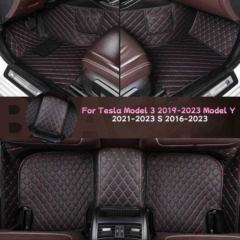 Custom Car Floor Mats Anti Slip 2019-2023 Model Y 2021-2023 S 2016-2023 Foot Coche Car Interior Accessories For Tesla Model 3
Custom Car Floor Mats Anti Slip 2019-2023 Model Y 2021-2023 S 2016-2023 Foot Coche Car Interior Accessories For Tesla Model 3
