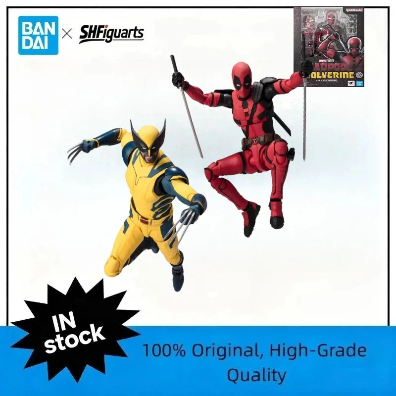Official Bandai SHF Wolverine, 2024 Deadpool & Wolverine Movie Version, Movable Action Figure, Collectible Model, Gift for Boys
Official Bandai SHF Wolverine, 2024 Deadpool & Wolverine Movie Version, Movable Action Figure, Collectible Model, Gift for Boys
