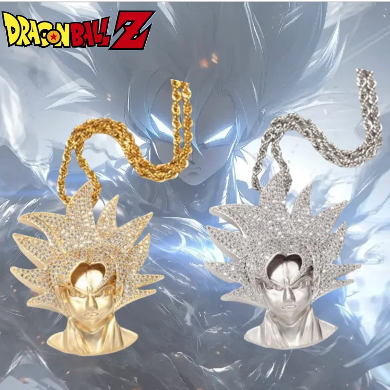 Dragon Ball Son Goku Hip Hop Cartoon Personality Necklace Men's Fashion Street Versatile Creative Anime Peripheral Pendant Gifts
Dragon Ball Son Goku Hip Hop Cartoon Personality Necklace Men's Fashion Street Versatile Creative Anime Peripheral Pendant Gifts