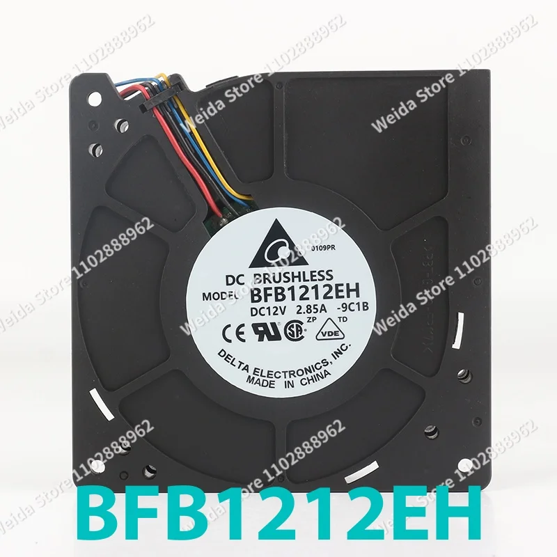 Delta BFB1212EH 5V 24V 48V DC 12V 2.85A Turbine centrifugal double ball bearing blower EC 12032 120X120X32MM 12CM cooling fan
Delta BFB1212EH 5V 24V 48V DC 12V 2.85A Turbine centrifugal double ball bearing blower EC 12032 120X120X32MM 12CM cooling fan