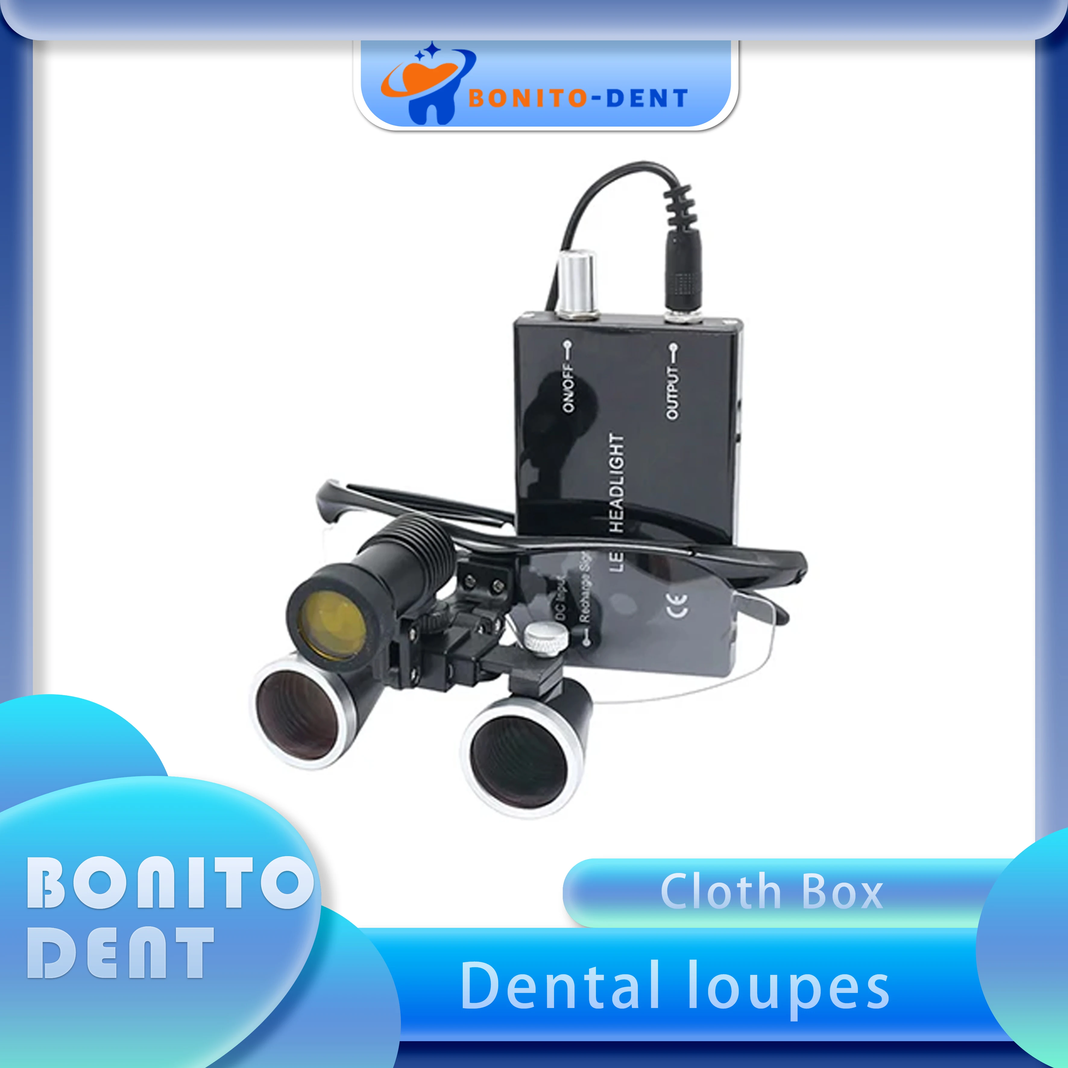 2.5X/3.5X Magnification Binocular Dental Loupe Surgery Surgical Magnifier with Headlight LED Light Operation Loupe Lamp
2.5X/3.5X Magnification Binocular Dental Loupe Surgery Surgical Magnifier with Headlight LED Light Operation Loupe Lamp