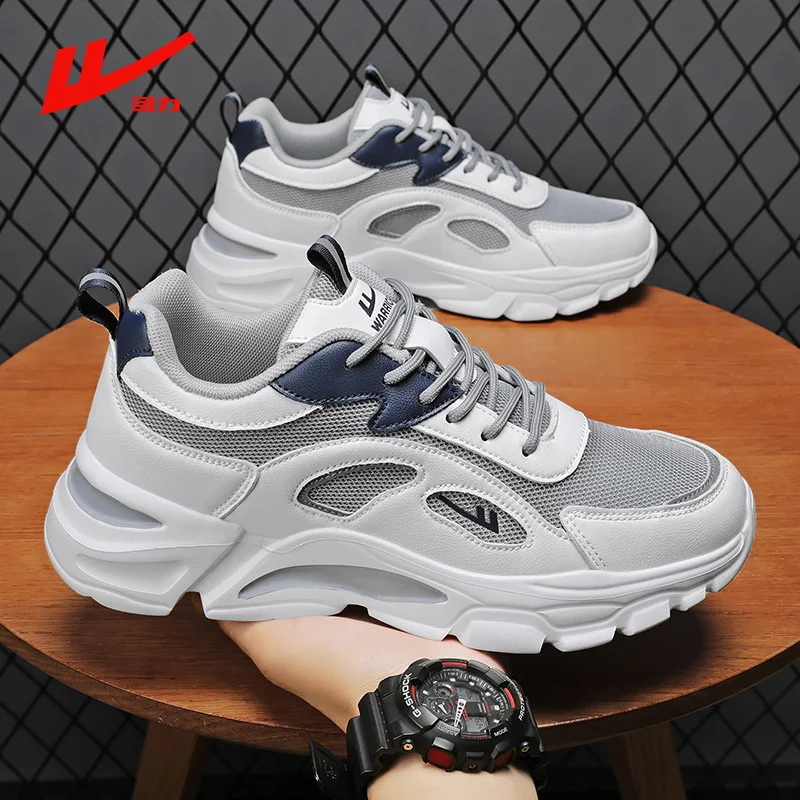 Men's Shoes Sneakers Lace Up New Autumn Breathable Mesh Shoes Leisure Thick Soled Comfort Non Slip Outdoor Running Shoes 5
Men's Shoes Sneakers Lace Up New Autumn Breathable Mesh Shoes Leisure Thick Soled Comfort Non Slip Outdoor Running Shoes 5