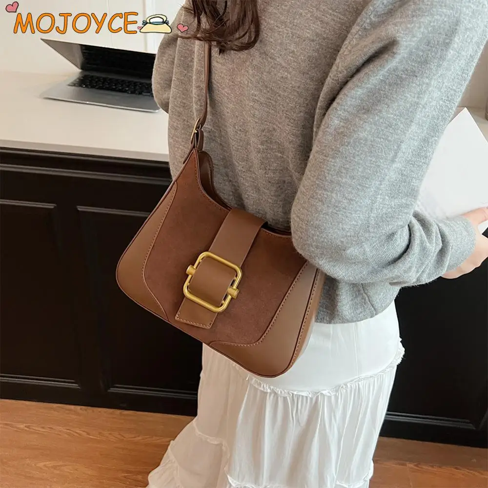 Women Suede Underarm Bag Adjustable Strap Messenger Bag with Zipper with Inner Pocket Satchel Purse for Work Travel
Women Suede Underarm Bag Adjustable Strap Messenger Bag with Zipper with Inner Pocket Satchel Purse for Work Travel