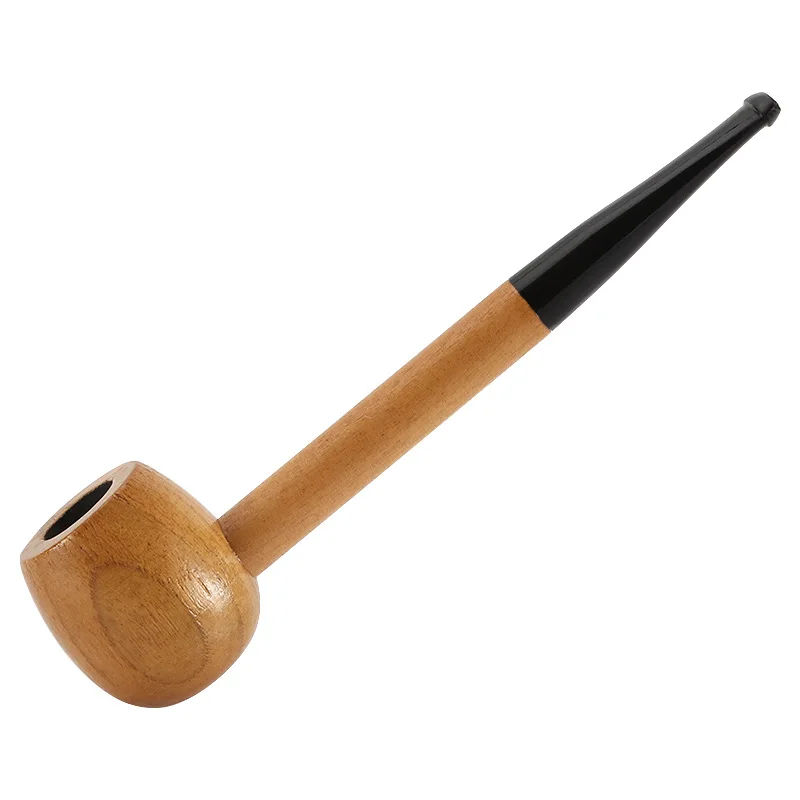 New type of handmade wooden straight smoke pipe, retro traditional smoke pipe, classic and durable gift, cigar pipe
New type of handmade wooden straight smoke pipe, retro traditional smoke pipe, classic and durable gift, cigar pipe