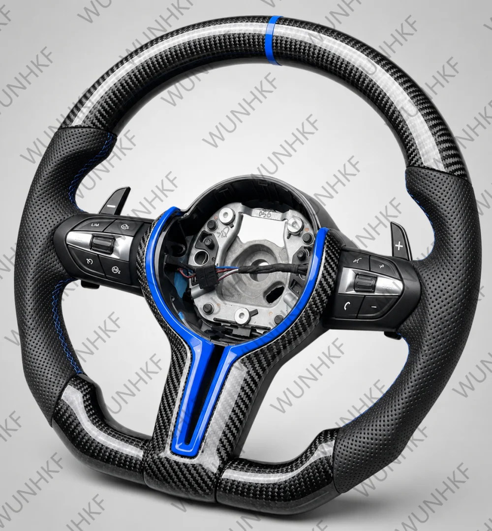 Steering Wheel M2 M3 M4 F32 F20 F87 F80 F82 F83 F21 F22 X2 X3 X4 X5 X6 Real Carbon Fiber M Series Accessories For BMW F30
Steering Wheel M2 M3 M4 F32 F20 F87 F80 F82 F83 F21 F22 X2 X3 X4 X5 X6 Real Carbon Fiber M Series Accessories For BMW F30