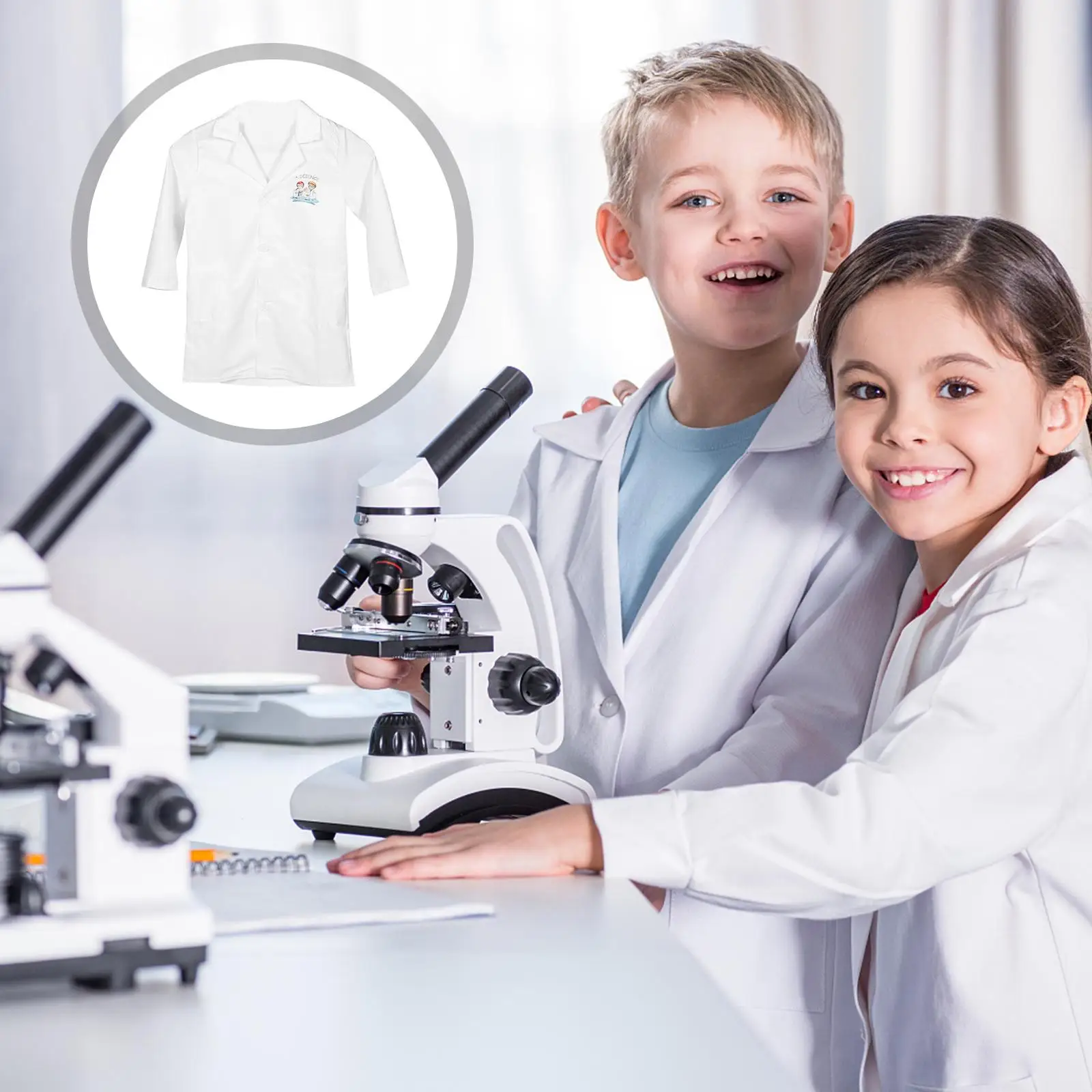 Toddler Lab Coat Toy Cosplay Kids Costume Apron Scientist Child Outfit Career Costumes
Toddler Lab Coat Toy Cosplay Kids Costume Apron Scientist Child Outfit Career Costumes