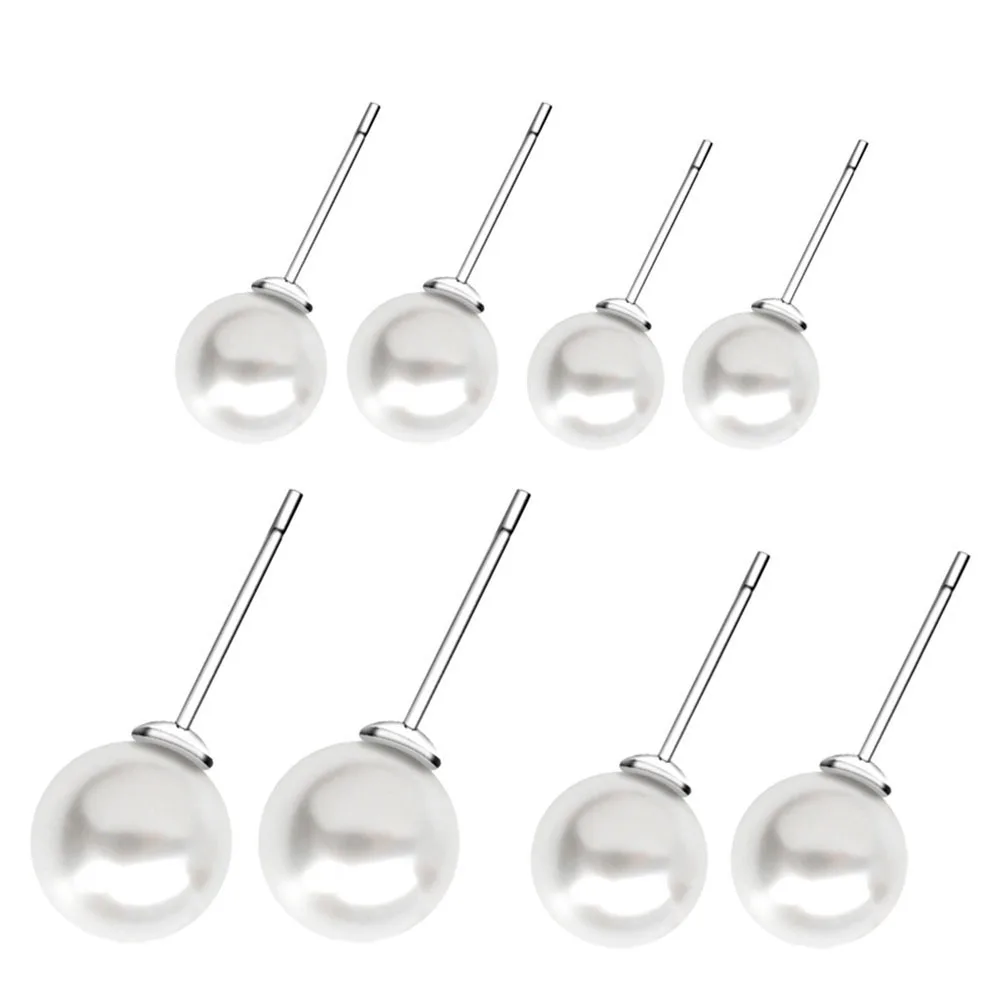 4 Pairs 4mm 5mm 6mm 7mm Silver Earrings 925 Sterling Silver Natural Earrings Style Women Ear Jewelry
4 Pairs 4mm 5mm 6mm 7mm Silver Earrings 925 Sterling Silver Natural Earrings Style Women Ear Jewelry
