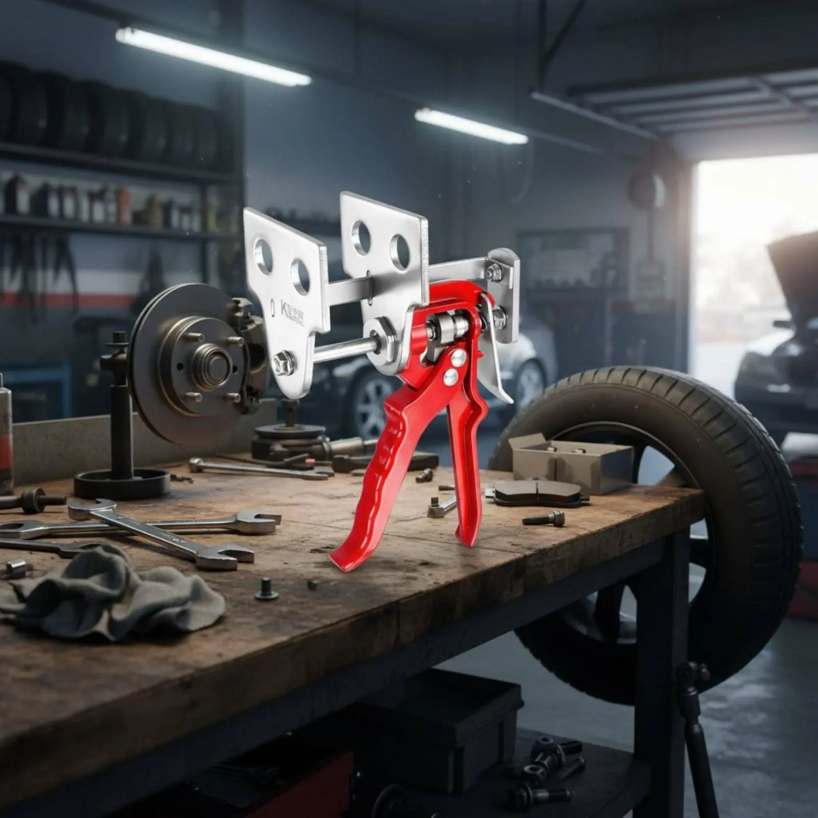 Brake Caliper Cylinder Compressor Long-Lasting Disc Brake Cylinder Compressor Caliper Compression Tool Heavy Duty for Mechanics
Brake Caliper Cylinder Compressor Long-Lasting Disc Brake Cylinder Compressor Caliper Compression Tool Heavy Duty for Mechanics