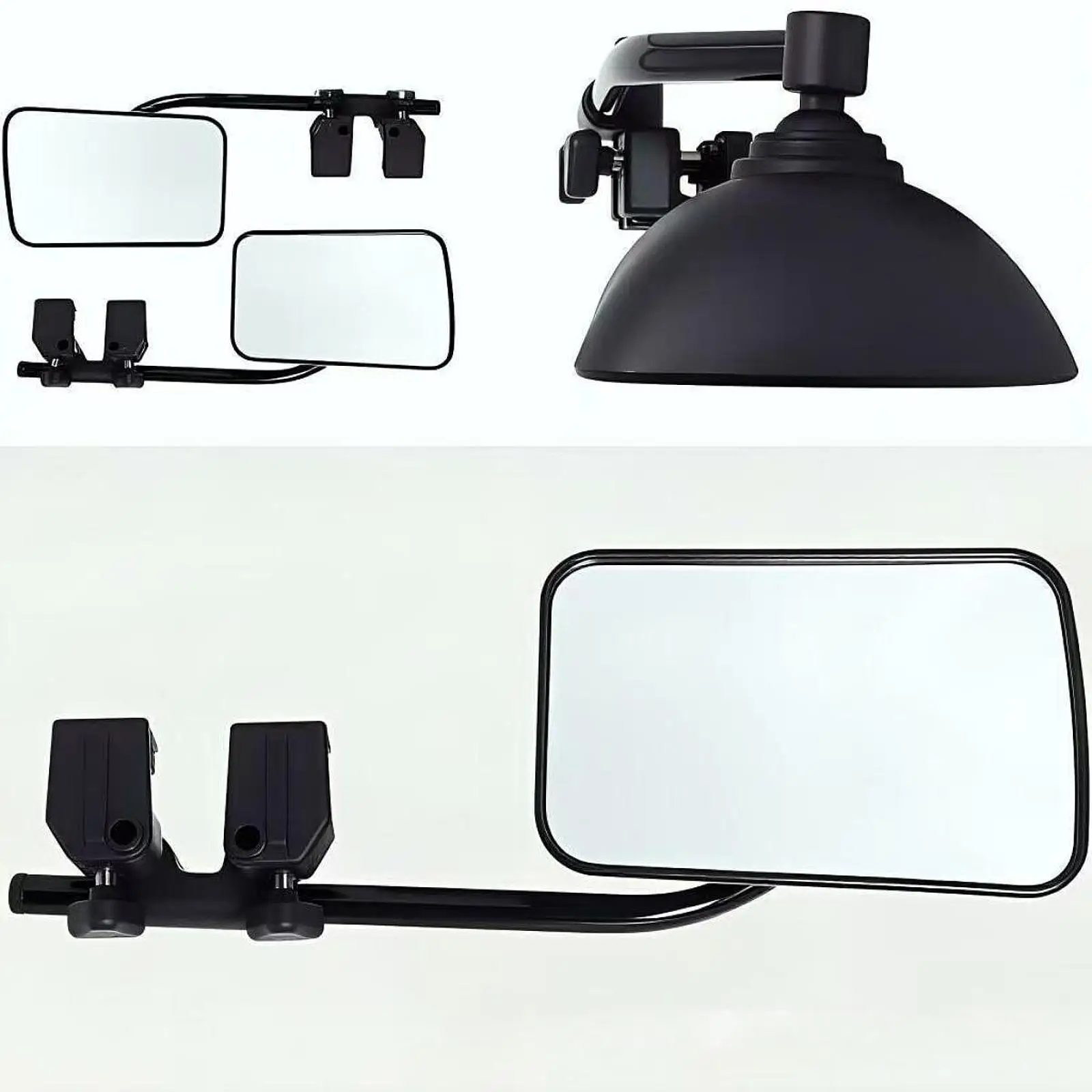 2x Clip on Side Extension Mirrors Towing Mirrors Easy Installation for Truck
2x Clip on Side Extension Mirrors Towing Mirrors Easy Installation for Truck
