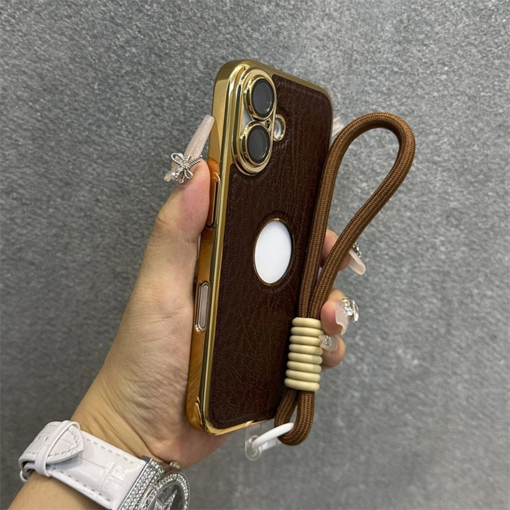 For iPhone 16 Pro Max Case Brown Electroplated Leather Hard Stylish Compatible with iPhone 15 14 13 12 11
For iPhone 16 Pro Max Case Brown Electroplated Leather Hard Stylish Compatible with iPhone 15 14 13 12 11