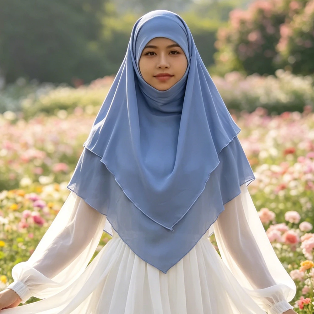 Eid Hooded Abaya Muslim Women Long Khimar Prayer Garment Hijab Turkey Burqa Veil Headdress Scarf Islamic Arab Ramadan Clothing
Eid Hooded Abaya Muslim Women Long Khimar Prayer Garment Hijab Turkey Burqa Veil Headdress Scarf Islamic Arab Ramadan Clothing