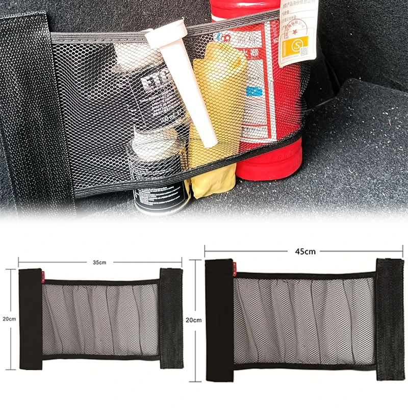 Universal Magic Sticker Storage Bag Car Back Rear Mesh Trunk Seat Elastic String Net Pocket Cage Auto Organizer Seat Back Bag
Universal Magic Sticker Storage Bag Car Back Rear Mesh Trunk Seat Elastic String Net Pocket Cage Auto Organizer Seat Back Bag