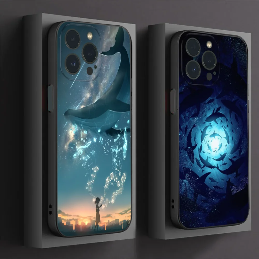 Dream Whale Anime Cartoon Phone Case For IPhone16 15 14 13 12 Mini 11 Pro XS Max X XR SE5 6 7 8 Plus Soft Silicone Cover
Dream Whale Anime Cartoon Phone Case For IPhone16 15 14 13 12 Mini 11 Pro XS Max X XR SE5 6 7 8 Plus Soft Silicone Cover