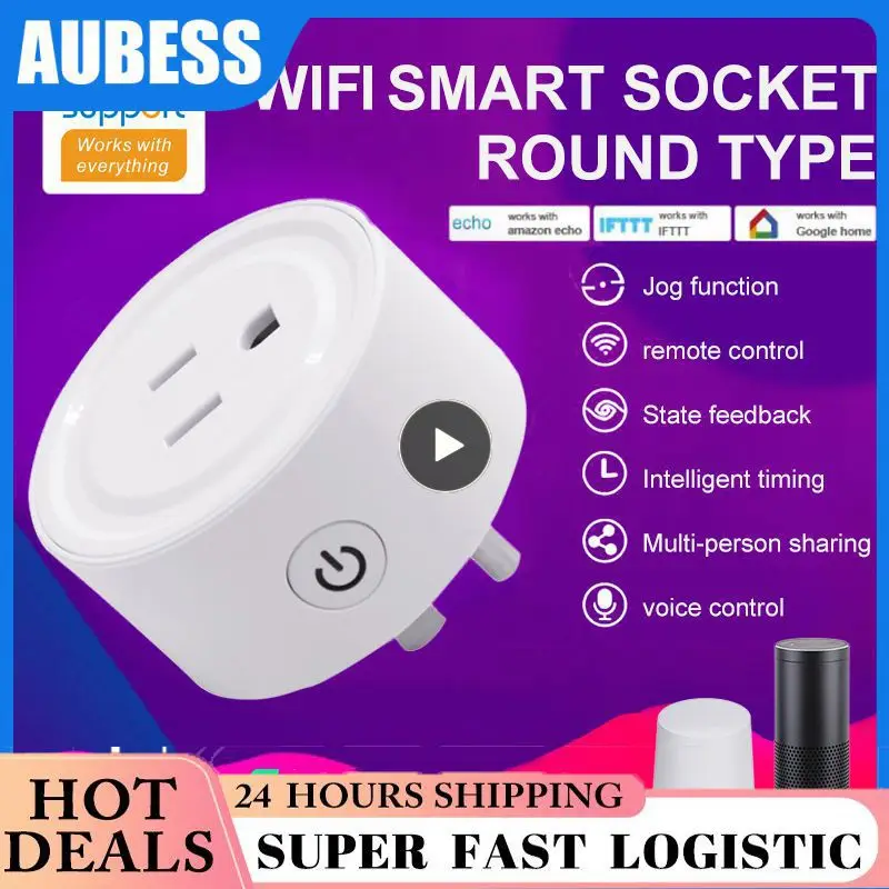 Tuya WiFi Smart Plug Outlet Socket Smart Life App Remote Control Works With Alexa Home US Standard
Tuya WiFi Smart Plug Outlet Socket Smart Life App Remote Control Works With Alexa Home US Standard