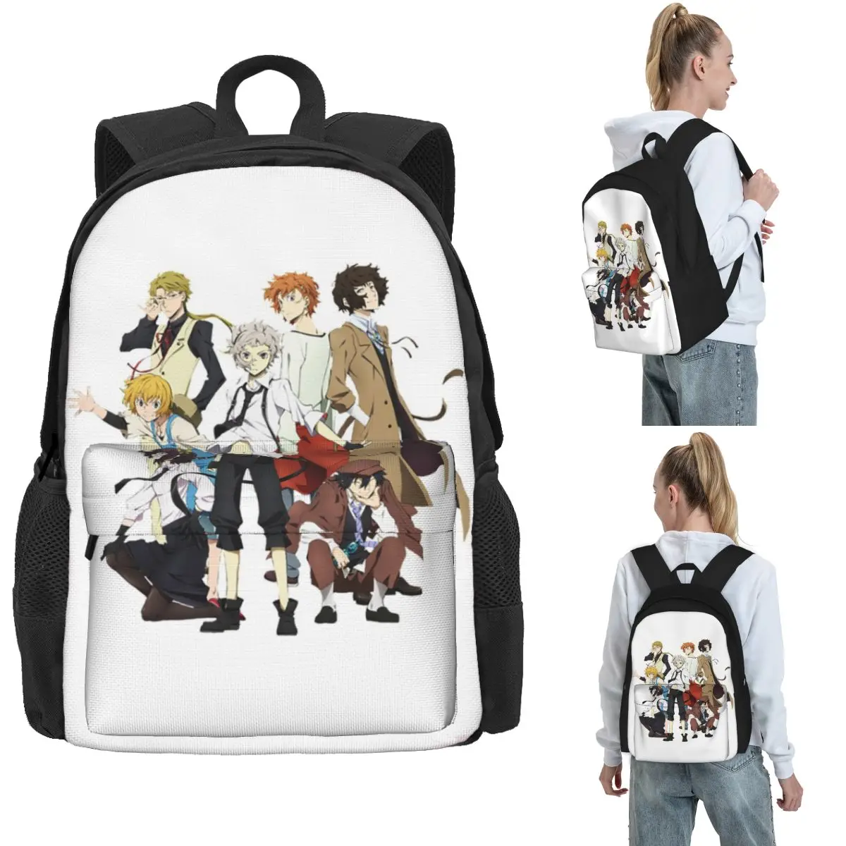 Bungo Stray Dogs Characters Backpack Hot Sale Daypack Large Capacity Kids BookBag School Bag Shoulder Bags for Men Women
Bungo Stray Dogs Characters Backpack Hot Sale Daypack Large Capacity Kids BookBag School Bag Shoulder Bags for Men Women