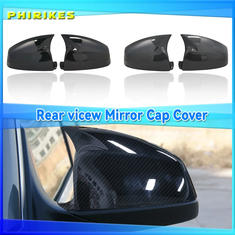Carbon Fiber Look Black Rearview Side Mirror cover CapsFor BMW 5-Series E60 E61 LCI Sedan 2008 2009 2010
Carbon Fiber Look Black Rearview Side Mirror cover CapsFor BMW 5-Series E60 E61 LCI Sedan 2008 2009 2010