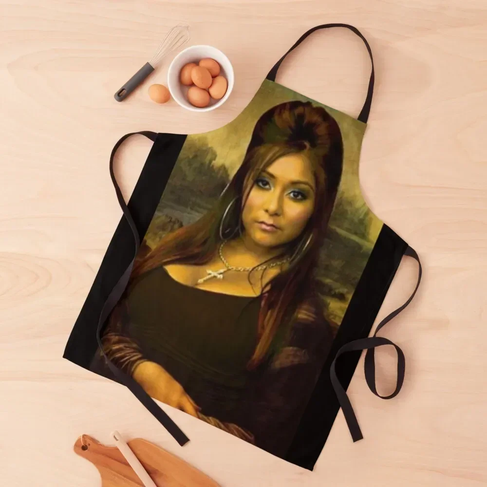 Snooki Mona Lisa Apron For Cosmetologist Household Items Useful professional hairdressing Apron
Snooki Mona Lisa Apron For Cosmetologist Household Items Useful professional hairdressing Apron