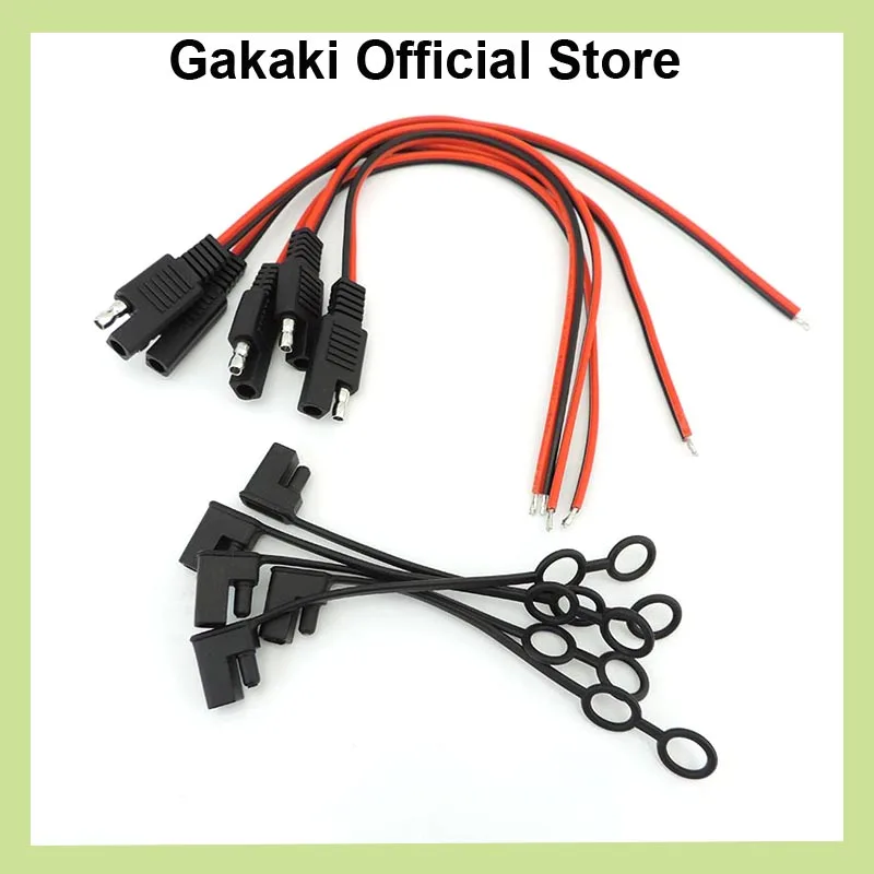 Female Plug Solar Battery Wire 2 Pin 18AWG 10A 14AWG 20A SAE Cable DIY Power Automotive Extension Cable Quick Disconnect
Female Plug Solar Battery Wire 2 Pin 18AWG 10A 14AWG 20A SAE Cable DIY Power Automotive Extension Cable Quick Disconnect