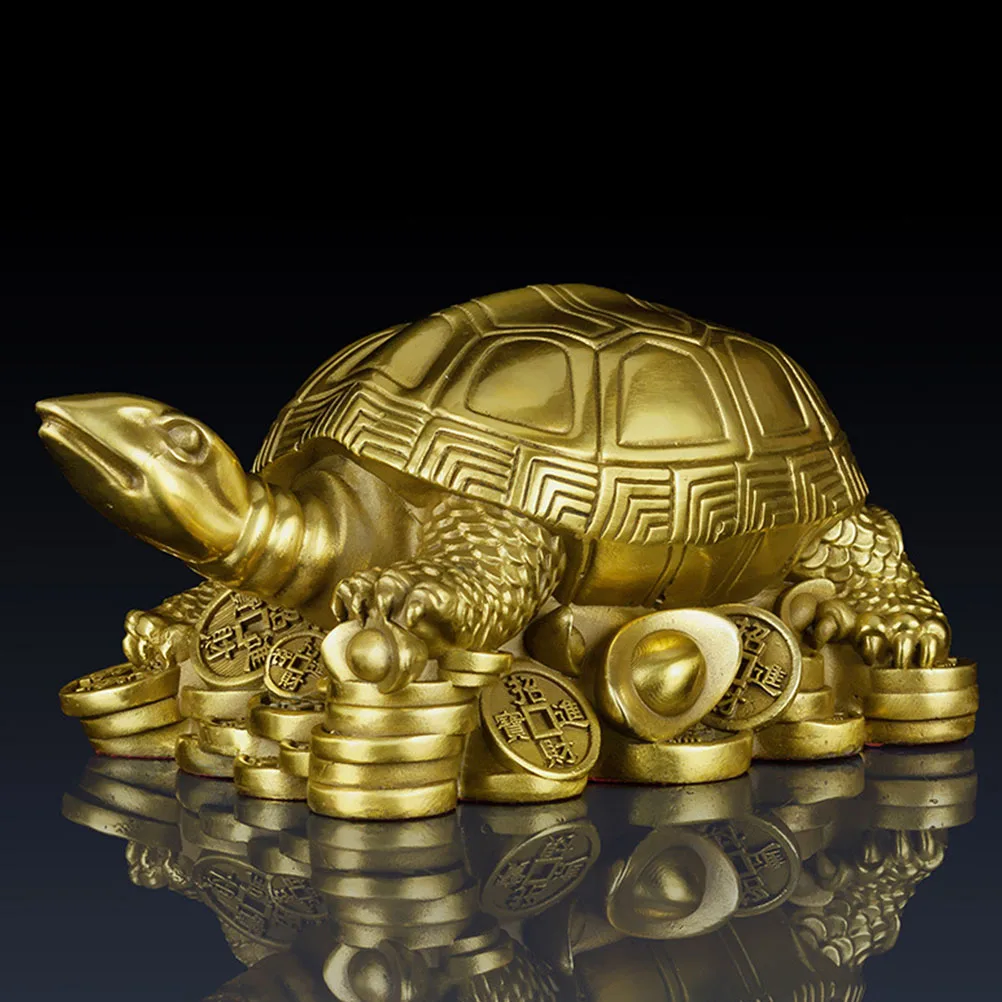 1pc Copper Turtle Decorative Auspicious Gift Home Office Feng Auspicious Ornament Shui Wealth Symbol Tortoise Golden
1pc Copper Turtle Decorative Auspicious Gift Home Office Feng Auspicious Ornament Shui Wealth Symbol Tortoise Golden