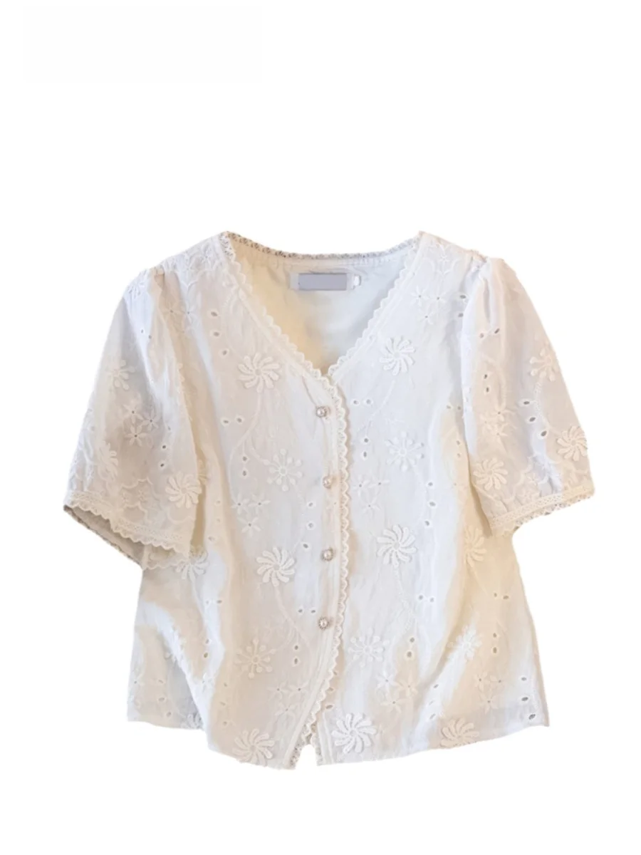 plus Size Women's Summer Shirt Cara CLUB Short Sleeve Chiffon Cover Belly Design Korean Style Straight Cut Big Size Top
plus Size Women's Summer Shirt Cara CLUB Short Sleeve Chiffon Cover Belly Design Korean Style Straight Cut Big Size Top