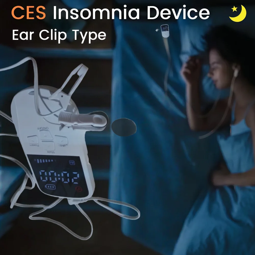 USB Charging CES Microcurrent Vagus Nerve Stimulator, Best Professional Device for Fast-Acting Sleep Anxiety and Depression Reli
USB Charging CES Microcurrent Vagus Nerve Stimulator, Best Professional Device for Fast-Acting Sleep Anxiety and Depression Reli