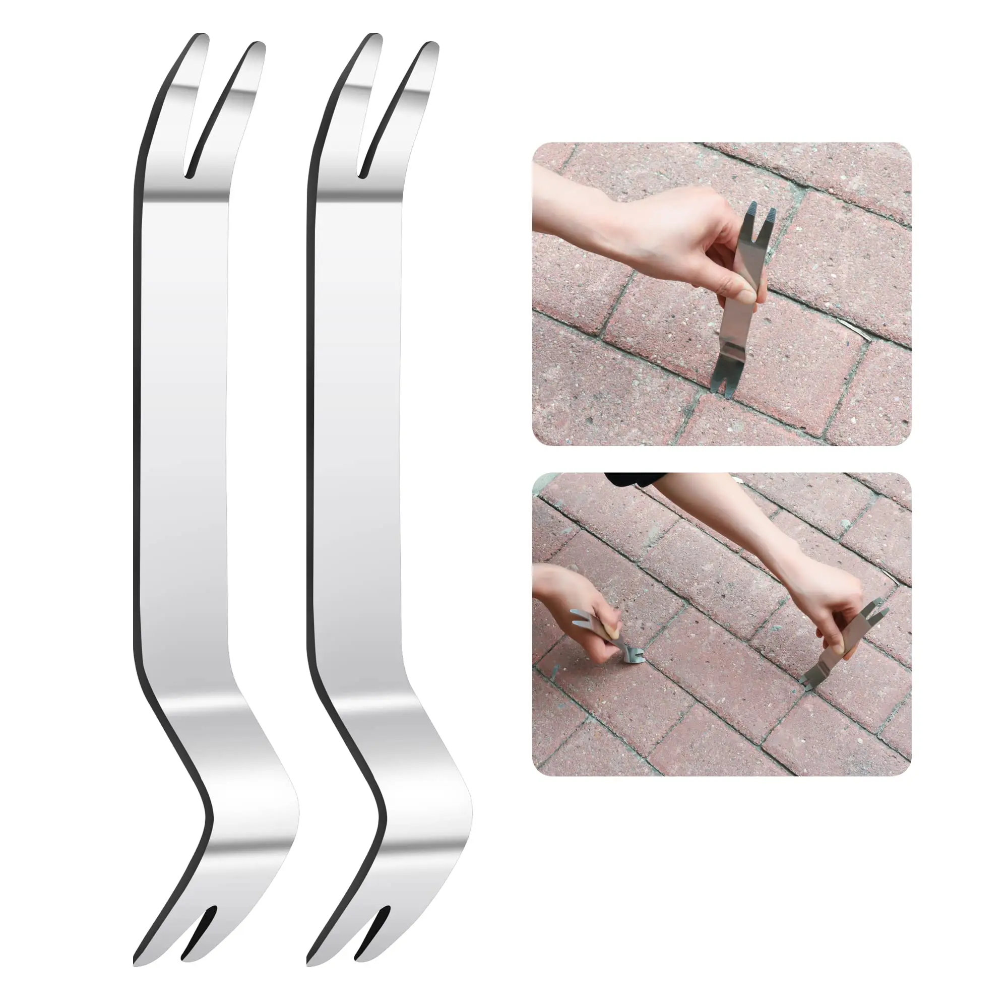 2 pcs stainless steel floor tile lifting tool car crowbar tool audio disassembly tool stainless steel metal pry plate opposite
2 pcs stainless steel floor tile lifting tool car crowbar tool audio disassembly tool stainless steel metal pry plate opposite