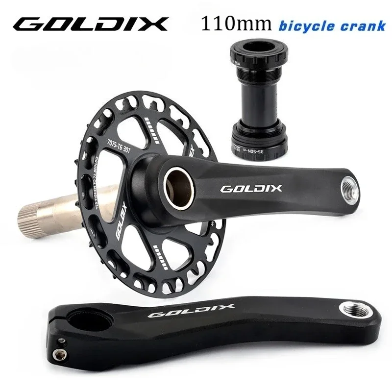 GOLDIX Hollow integrated mtb crankset 24mm children bicycle crank 110mm 28t 30t 32t 34t 36t chainring for shimano sensah ltwoo
GOLDIX Hollow integrated mtb crankset 24mm children bicycle crank 110mm 28t 30t 32t 34t 36t chainring for shimano sensah ltwoo