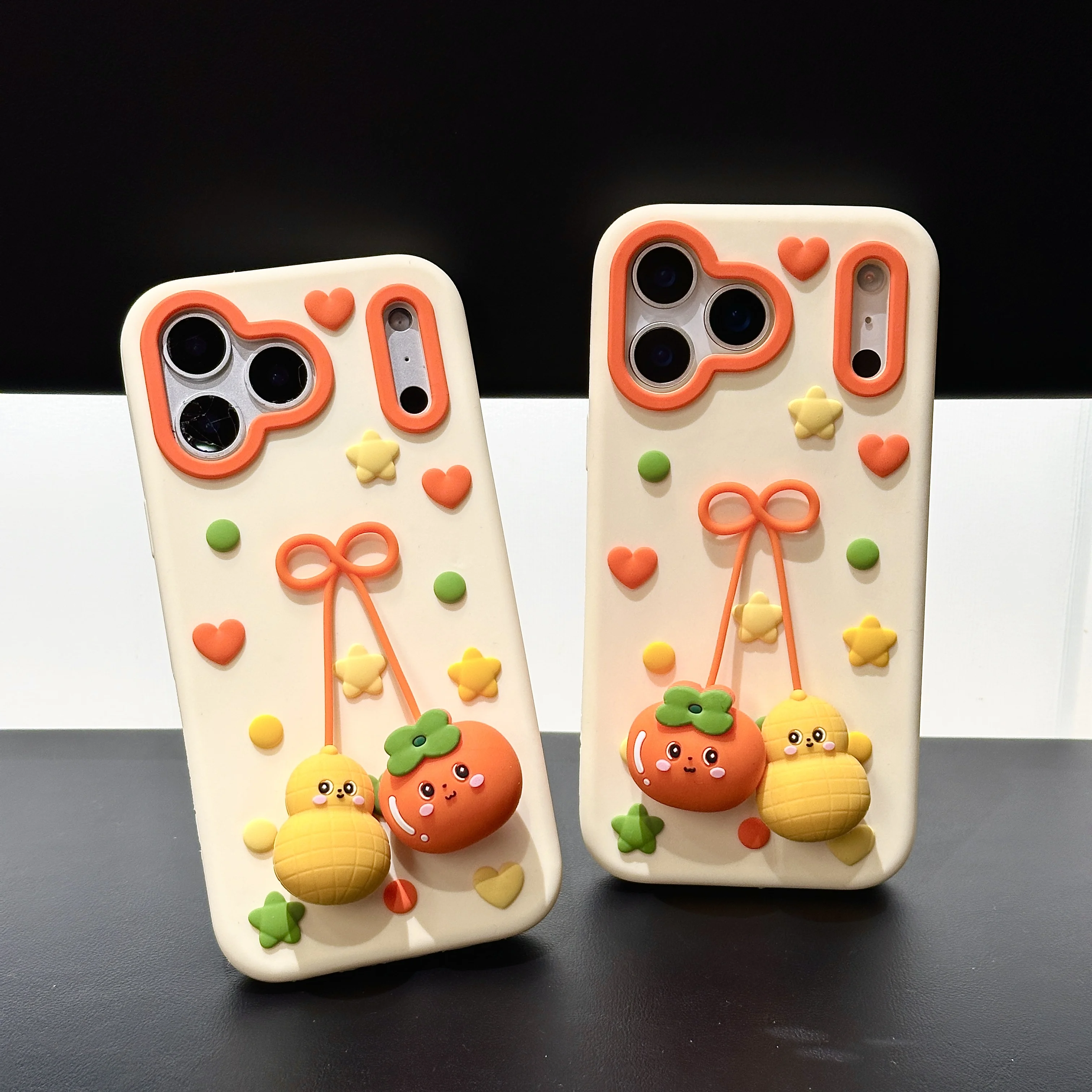 3D Cute Cartoon Orange & Peanut Soft Silicone Phone Case for iPhone 17 16 15 14 13 12 Pro Max Back Cover Protect,Durable Shell
3D Cute Cartoon Orange & Peanut Soft Silicone Phone Case for iPhone 17 16 15 14 13 12 Pro Max Back Cover Protect,Durable Shell