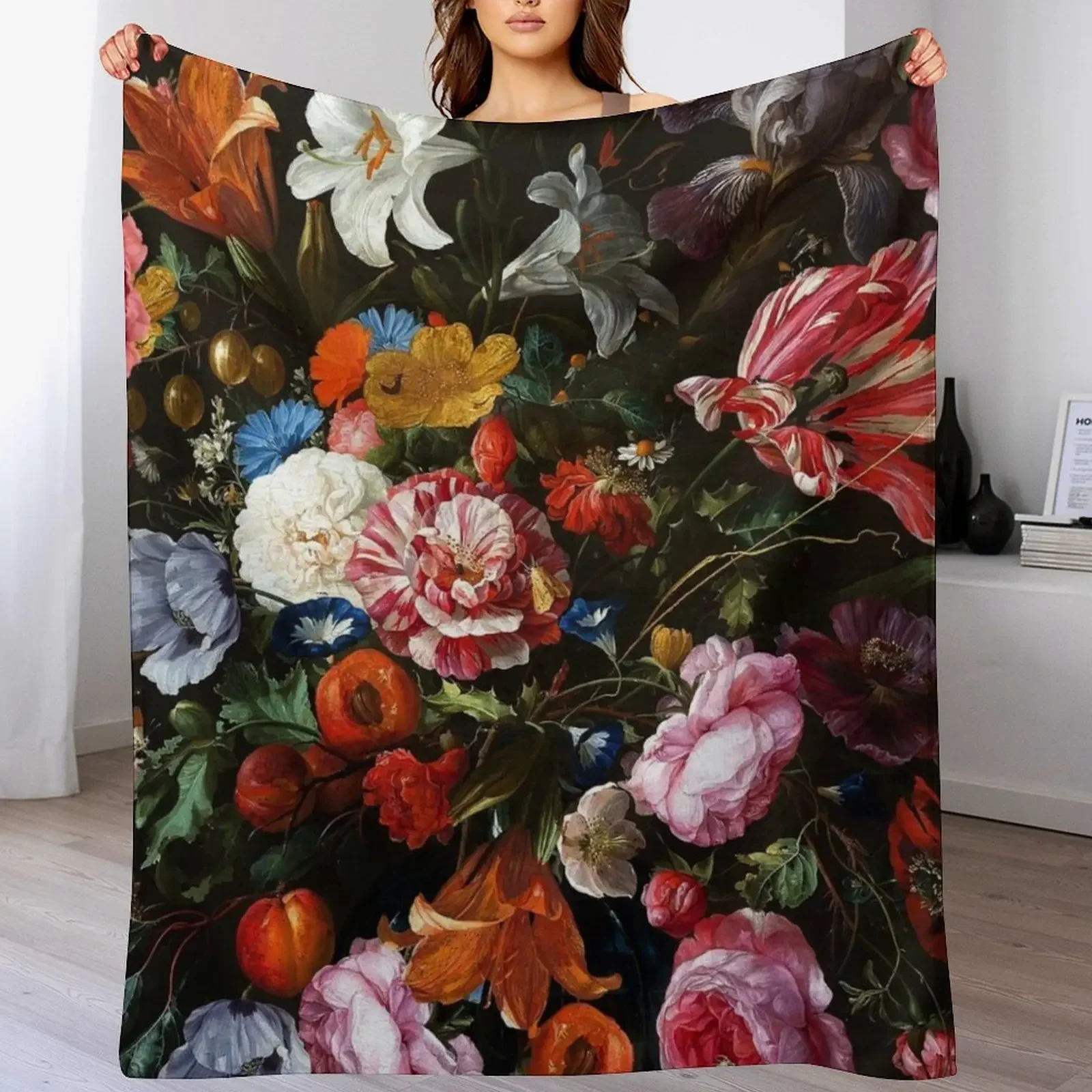 Dutch Midnight Botanical Night Garden Throw Blanket wednesday Sleeping Bag Comforter Thin Blankets 
Dutch Midnight Botanical Night Garden Throw Blanket wednesday Sleeping Bag Comforter Thin Blankets