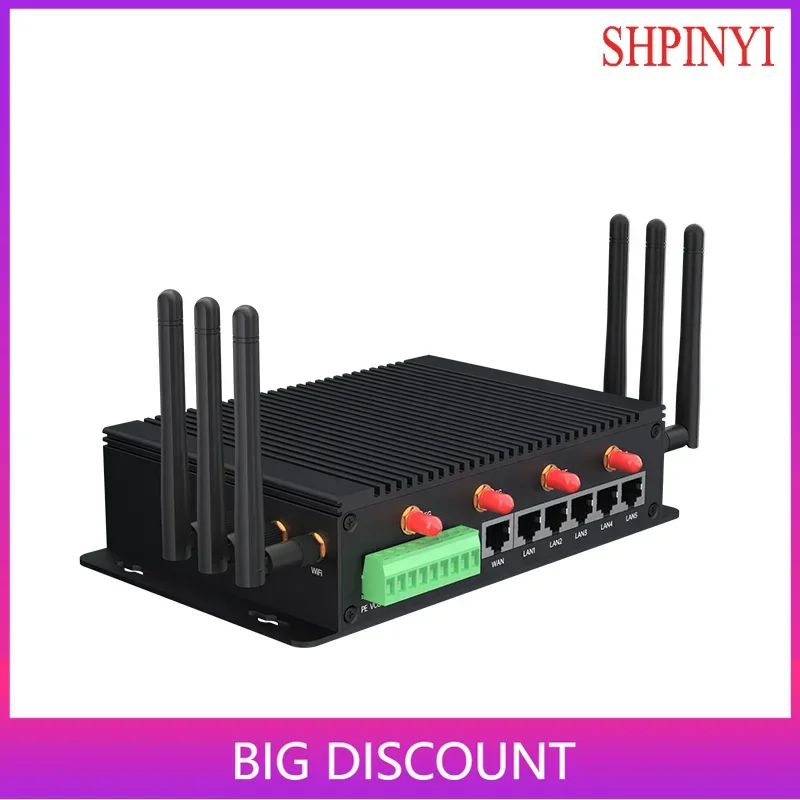 Промышленный маршрутизатор M2M с SIM-картой 5LAN 5/4 G, совместимость с Wi-Fi для рекламных машин, торговых автоматов, маршрутизатор, шлюз
Промышленный маршрутизатор M2M с SIM-картой 5LAN 5/4 G, совместимость с Wi-Fi для рекламных машин, торговых автоматов, маршрутизатор, шлюз