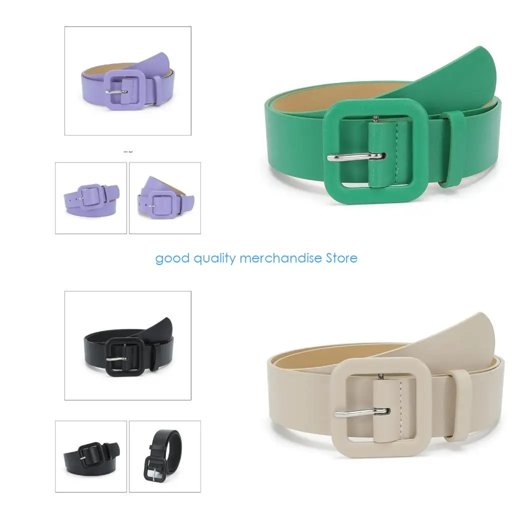 Y5JD стильный ремень из искусственной кожи для женщин с квадратными пряжками, повседневный широкий пояс, прочный аксессуар
Y5JD стильный ремень из искусственной кожи для женщин с квадратными пряжками, повседневный широкий пояс, прочный аксессуар