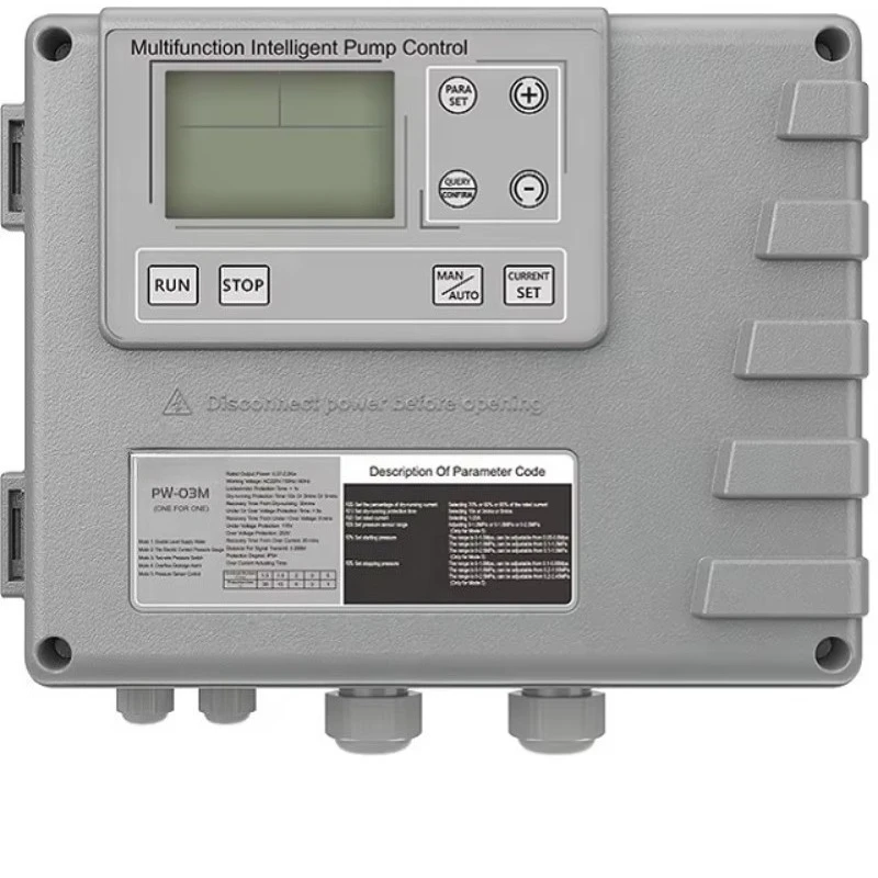 AC220V intelligent and automated water pump control box
AC220V intelligent and automated water pump control box