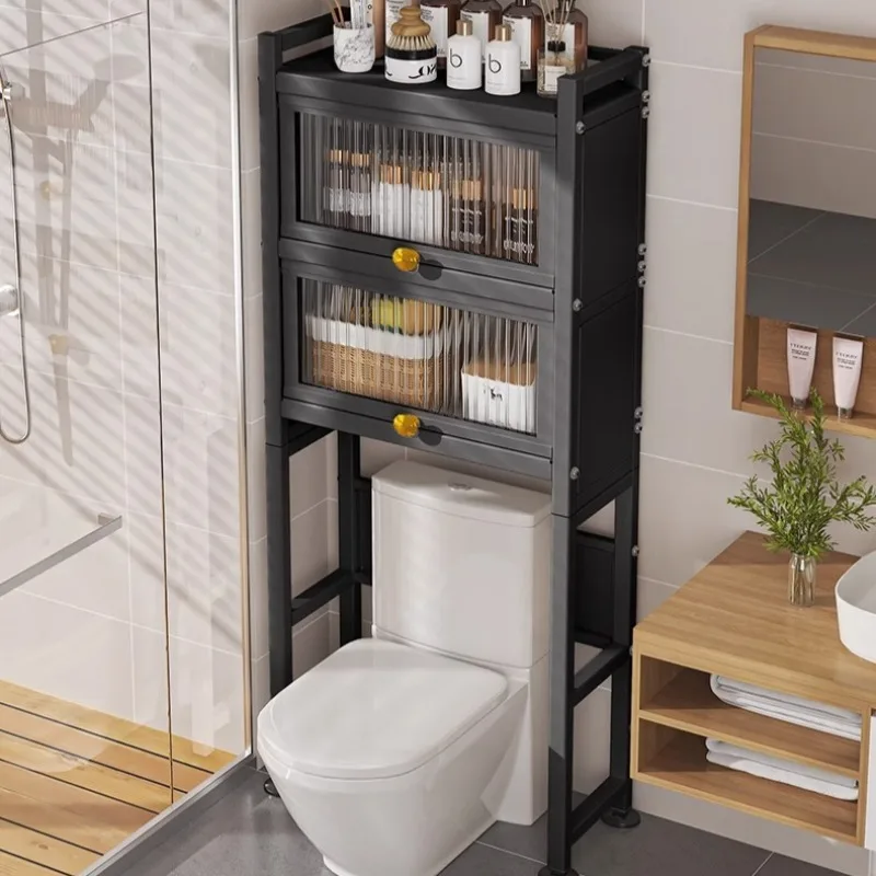 Exquisite Bathroom Smart Toilet Top Shelf Floor-to-ceiling bathroom Locker Toilet Shelf Multifunctional Storage Cabinet
Exquisite Bathroom Smart Toilet Top Shelf Floor-to-ceiling bathroom Locker Toilet Shelf Multifunctional Storage Cabinet