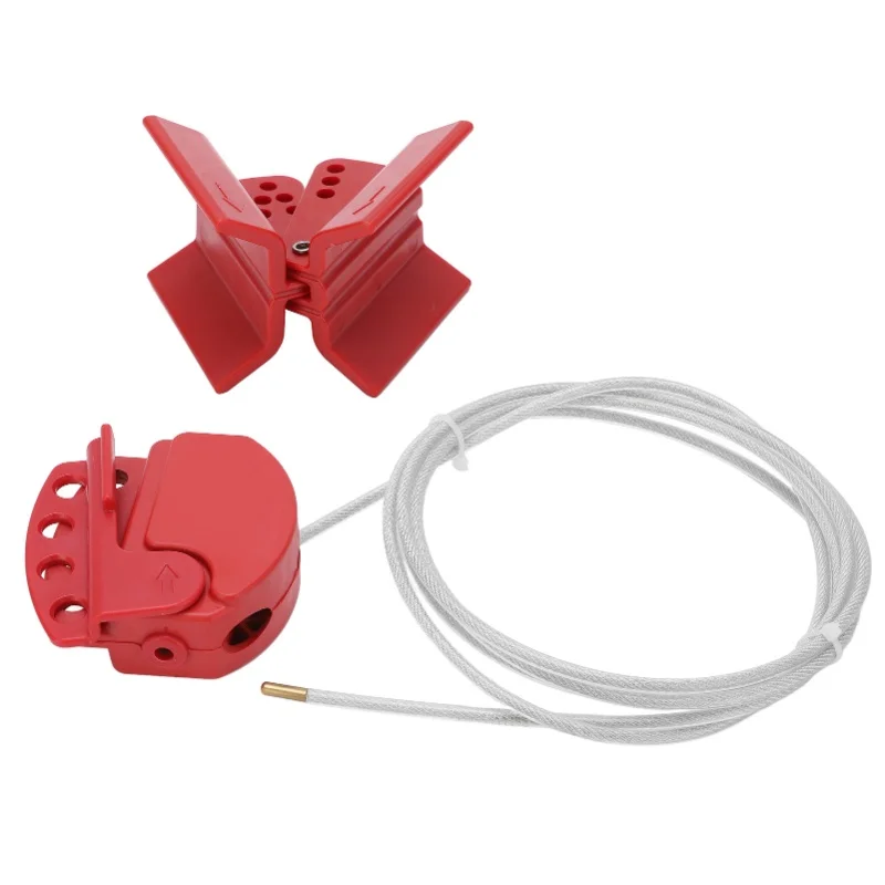 Cable Lockout Adjustable Design Corrosion Resistant Sturdy Durable Security Cable Lock For Locking Valves
Cable Lockout Adjustable Design Corrosion Resistant Sturdy Durable Security Cable Lock For Locking Valves