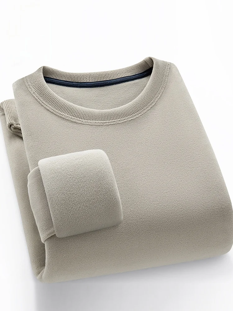 Lormen Men's Sweatirt Thiened Wool Blend round Ne Loose Fit Color Base Layer irt Winter Faion Casual Wear
Lormen Men's Sweatirt Thiened Wool Blend round Ne Loose Fit Color Base Layer irt Winter Faion Casual Wear