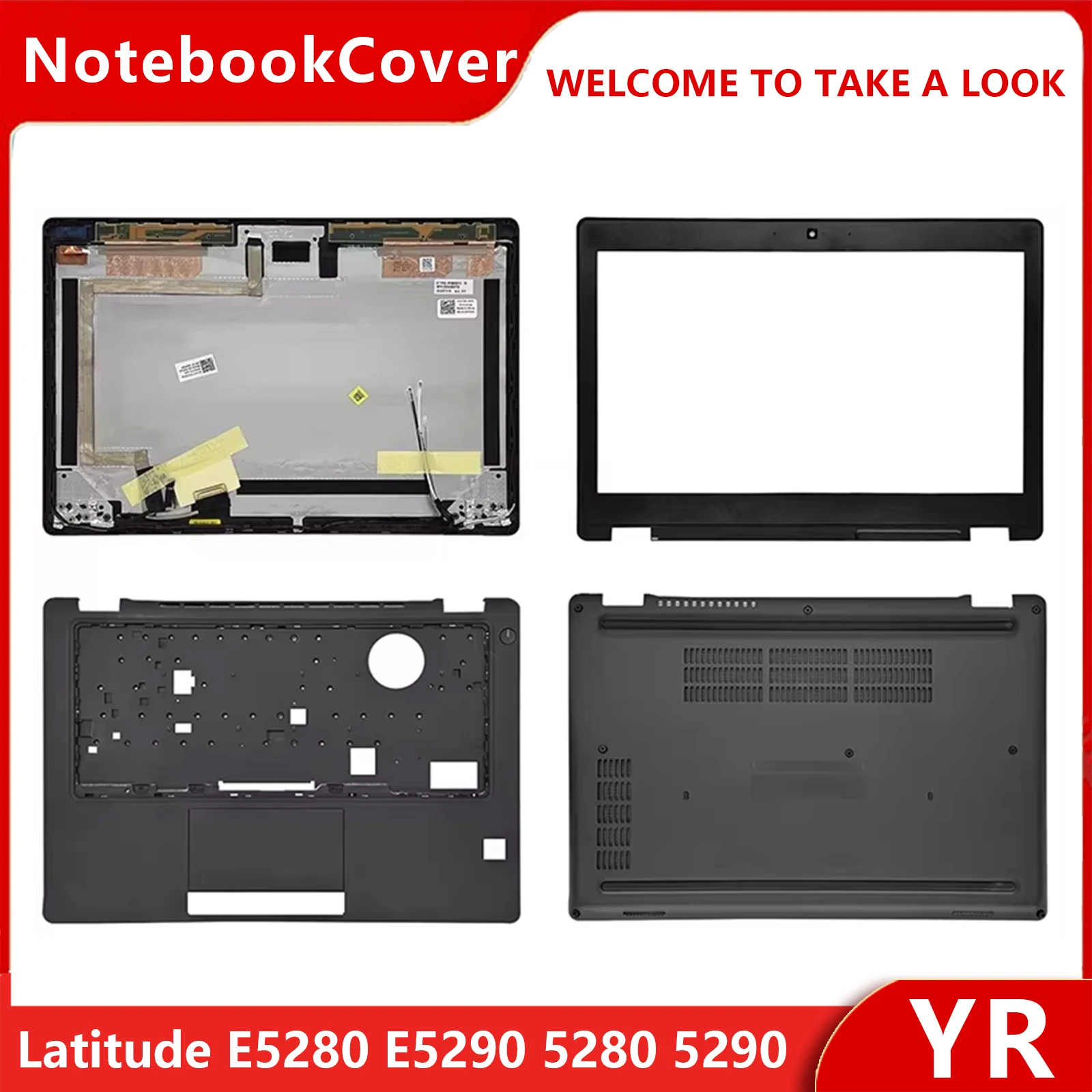 NEW For Latitude E5280 E5290 5280 5290 Series Laptop Shell LCD Screen Top Case/Back Cover/Front Bezel/Bottom Case
NEW For Latitude E5280 E5290 5280 5290 Series Laptop Shell LCD Screen Top Case/Back Cover/Front Bezel/Bottom Case