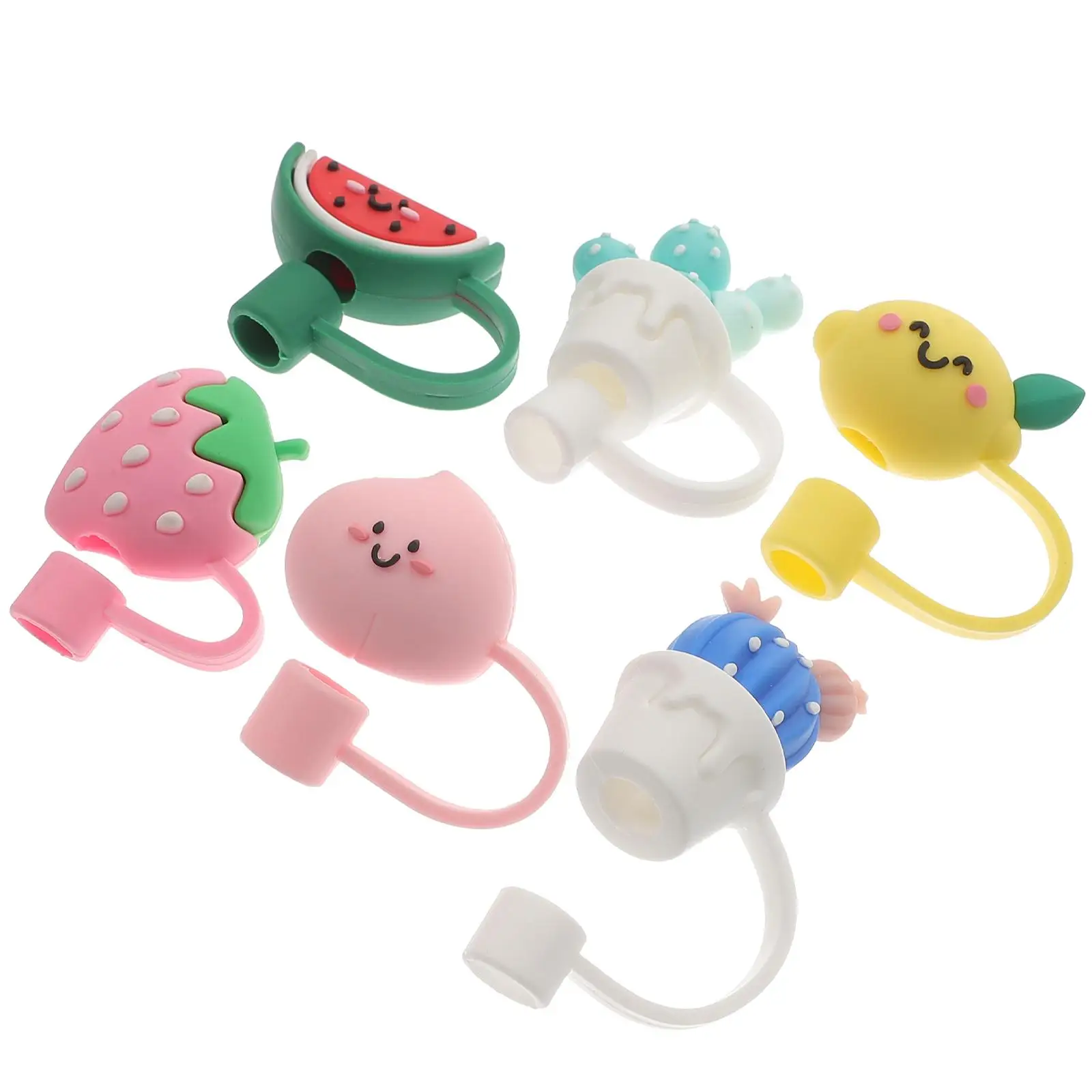 6 Pcs Silicone Straw Covers Cap Fruit Shaped Anti Dust Plugs for Straws Lightweight Portable Storage Decorative Gifts Bar
6 Pcs Silicone Straw Covers Cap Fruit Shaped Anti Dust Plugs for Straws Lightweight Portable Storage Decorative Gifts Bar